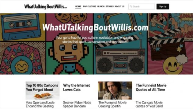 whatutalkingboutwillis com